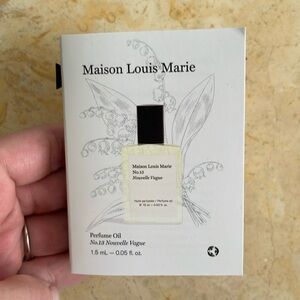 Maison Louis Marie No 13 nouvelle vague perfume oil sample